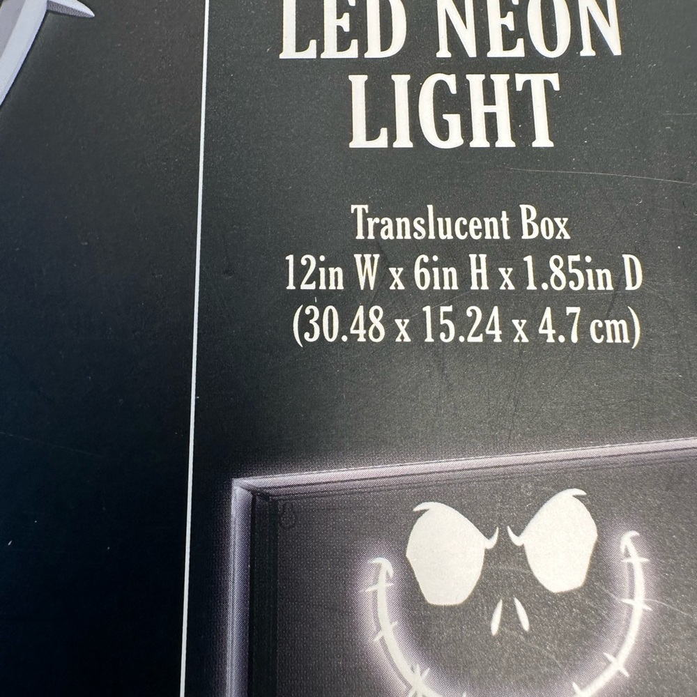 🆕Bundle of Nightmare Before Christmas LED Neon Light & Mirror Light - Picture 4 of 13